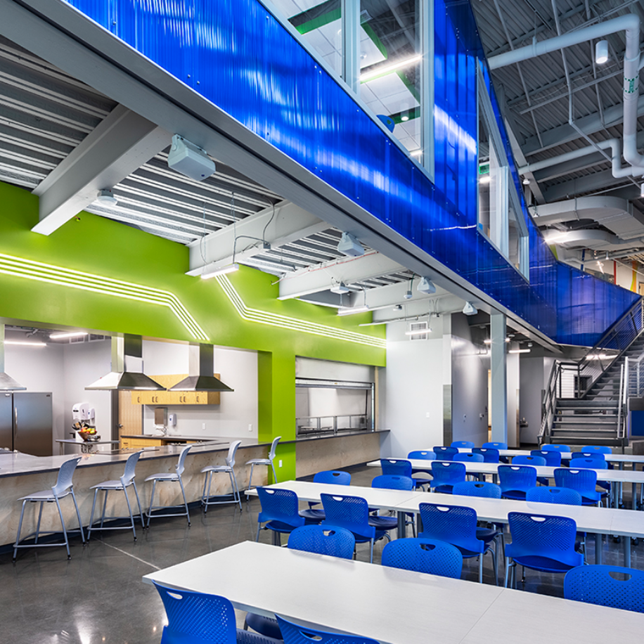 LED Lighting at Drake University Boys & Girls Club