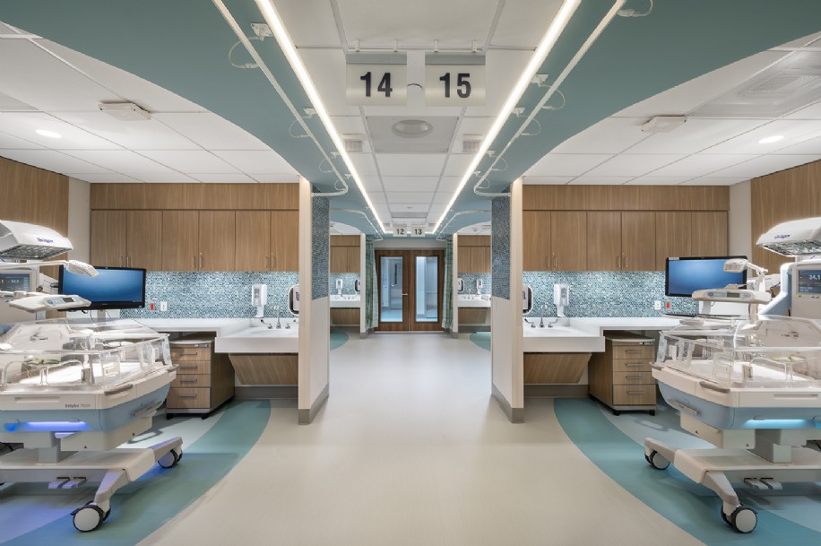 LED Lighting at Stamford Health NICU