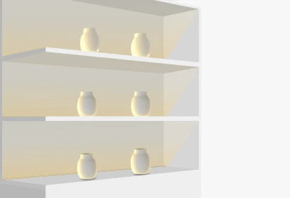 MILLWORK UPWARD GLOW 