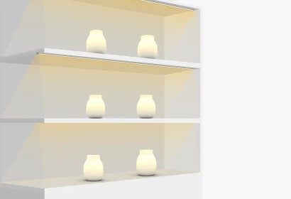 MILLWORK FRONT LIT