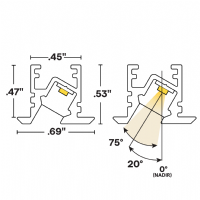 MICRO 5 POP FLANGE-ENCAPUSULATED (03) Dimensions