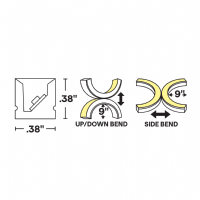 Q-CAP ANYBEND DIMENSIONS
