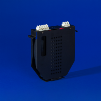 96W LED driver unit for adjustable cool to warm dim lighting on dual-circuit LED strips. Flicker-free dimming, optimized for Q-VAULT direct burial
