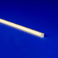 TILT-FLAT (01) is a Micro 5 LED light fixture with sleek flat 45° angled lens