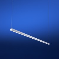 Suspended LED linear direct/indirect profile in 4’, 6’, 8’ and 12' fixed lengths